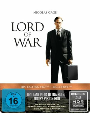 Lord of War - Händler des Todes - 2-Disc Steelbook (4K Ultra HD) (+ Blu-ray 2D)