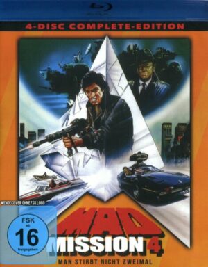 Mad Mission 4 - Uncut - 4 Disc Complete-Edition (2 Blu-rays + 2 DVDs)