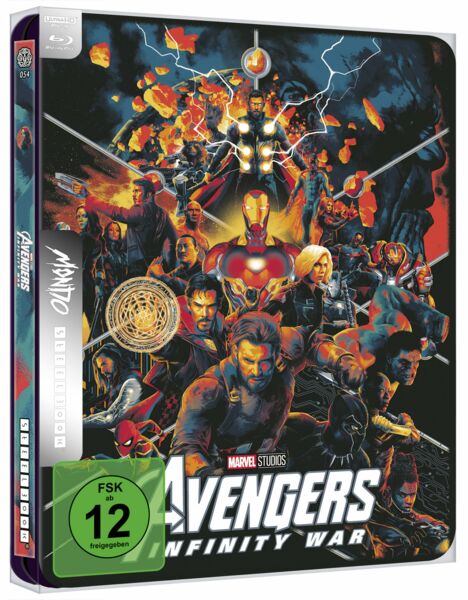 Marvel's The Avengers - Age of Ultron  (4K Ultra HD) (+ Blu-ray 2D) - 4K Mondo Edition - Steelbook