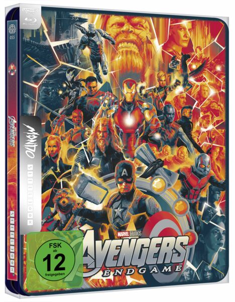 Marvel's The Avengers - Endgame  (4K Ultra HD) (+ Blu-ray 2D) - 4K Mondo Edition - Steelbook