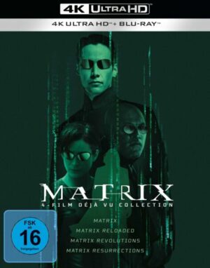 Matrix 4-Film Déjà Vu Collection - Limited Edition  (4 4K Ultra HD) (+ 4 Blu-ray)