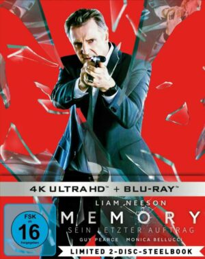 Memory - Sein letzter Auftrag LTD. - 4K UHD 2-Disc-Steelbook  (4K Ultra HD) (+ Blu-ray)