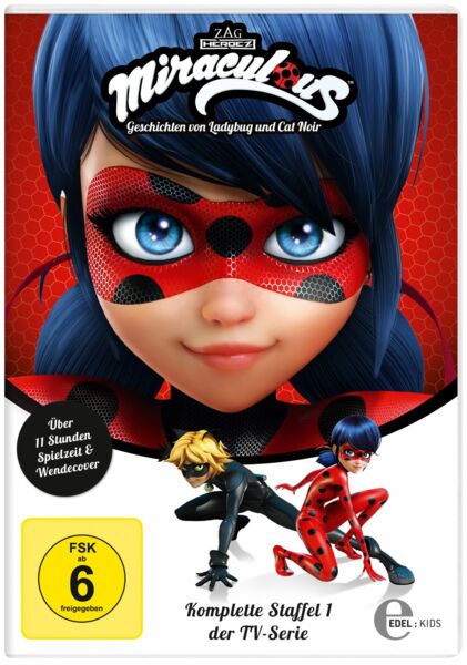 Miraculous - Geschichten von Ladybug und Cat Noir - Staffelbox 1  [3 DVDs]