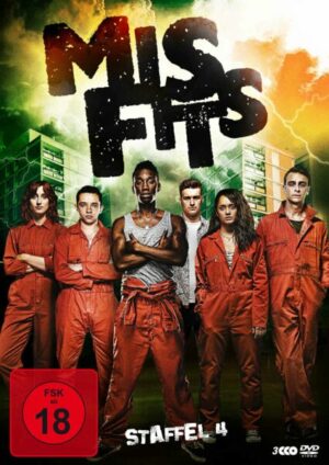 Misfits - Staffel 4  [3 DVDs]