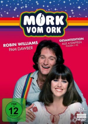 Mork vom Ork - Gesamtedition: Alle 4 Staffeln (Folgen 1-95) (Fernsehjuwelen)  [14 DVDs]