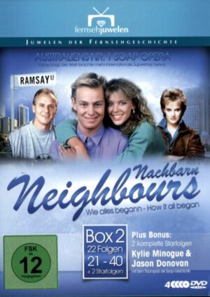 Nachbarn/Neighbours - Box 2: Wie alles begann  (Episoden 21-40)  [4 DVDs]