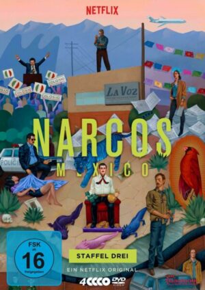 NARCOS: MEXICO - Staffel 3  [4 DVDs]