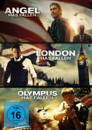Olympus Has Fallen - Die Welt in Gefahr/London Has Fallen/Angel Has Fallen - Triple Film Collection  [3 DVDs]