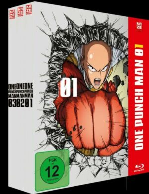 One Punch Man - Staffel 1 - Gesamtausgabe - Bundle - Vol.1-3  [3 BRs]