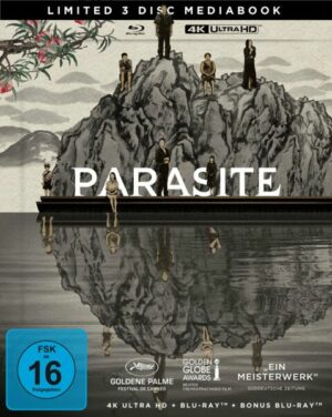 Parasite - Mediabook A  (4K Ultra HD) (+ Blu-ray) (+ Bonus-Blu-ray)