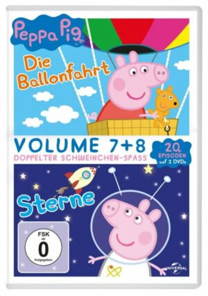 Peppa Pig - Die Ballonfahrt & Sterne  [2 DVDs]