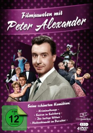 Peter Alexander - Filmjuwelen - Seine schönsten Komödien!  [4 DVDs]