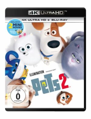 Pets 2 (4K Ultra HD) (+ Blu-ray 2D)