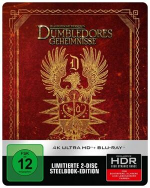 Phantastische Tierwesen: Dumbledores Geheimnisse - 4K UHD - Steelbook - Exklusiv