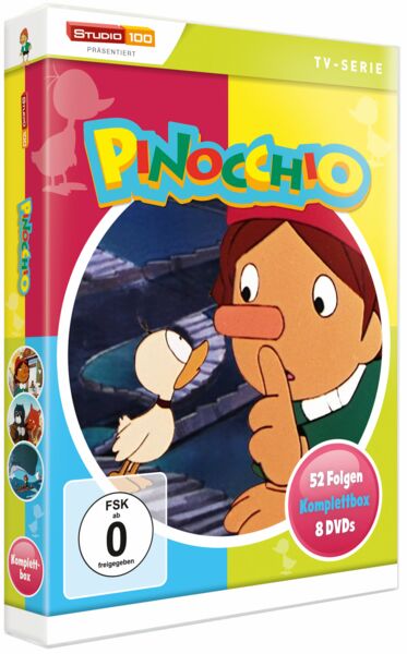 Pinocchio - TV-Serien-Komplettbox  [9 DVDs]