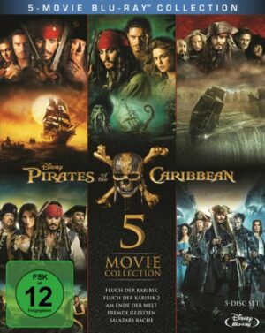 Pirates of the Caribbean 1-5 Box  [5 BRs]