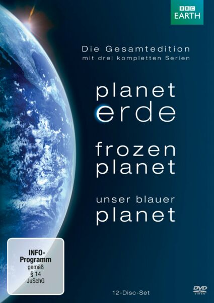 Planet Erde/Frozen Planet/Unser blauer Planet - Die Gesamtedition  [12 DVDs]