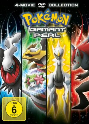 Pokémon: Diamant und Perl - Movie Collection (4 Filme)  [4 DVDs]