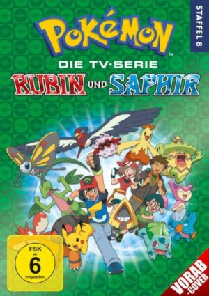 Pokémon - Die TV-Serie: Rubin und Saphir - Staffel 8  [6 DVDs]