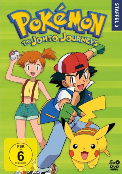Pokémon - Staffel 3: Die Johto Reisen  [5 DVDs]