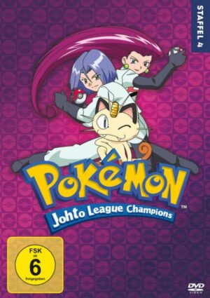 Pokémon - Staffel 4: Die Johto Liga Champions  [7 DVDs]