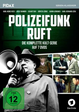Polizeifunk ruft / Die komplette 52-teilige Krimiserie (Pidax Serien-Klassiker)  [7 DVDs]
