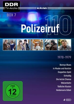 Polizeiruf 110 - Box 7 (DDR TV-Archiv) mit Sammelrücken  [4 DVDs]