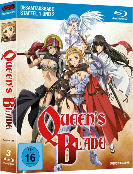 Queen's Blade - Staffel 1&2  (OmU)  [3 BRs]