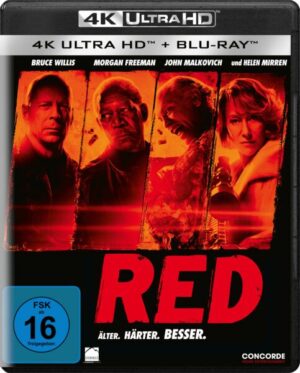R.E.D. - Älter. Härter. Besser  (4K Ultra HD) (+ Blu-ray)