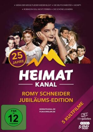 Romy Schneider Jubiläums-Edition (25 Jahre Heimatkanal)  [5 DVDs]
