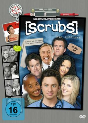 Scrubs - Die Anfänger - Staffel 1-9/Komplettbox  [31 DVDs]