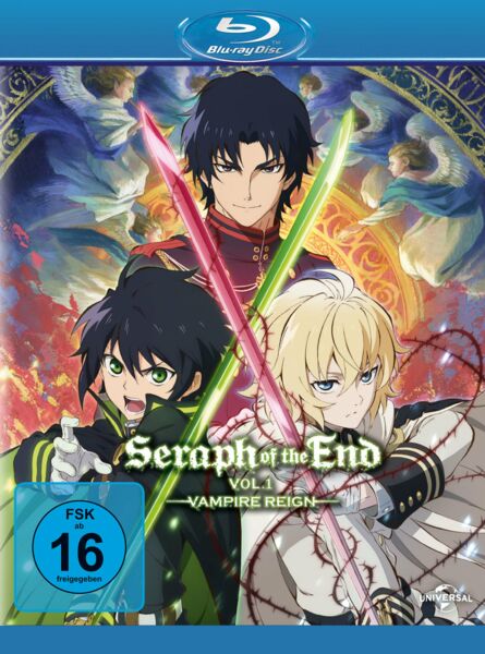 Seraph of the End: Vampire Reign Vol. 1/Ep. 01-12  [2 BRs]