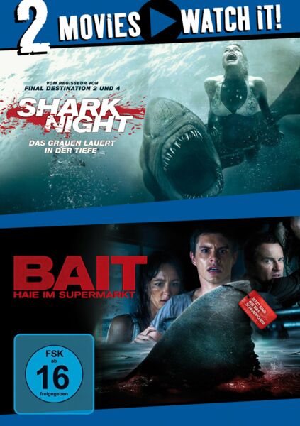 Shark Night/Bait  [2 DVDs]