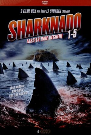 Sharknado 1-5 - Metallbox  [4 DVDs]