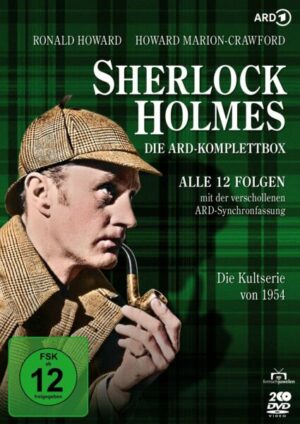 Sherlock Holmes - Die ARD-Komplettbox: Alle 12 Folgen mit der verschollenen ARD-Synchronfassung (Fernsehjuwelen) [2 DVDs]