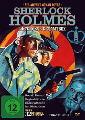Sherlock Holmes - Die grosse Gesamtbox  [9 DVDs]