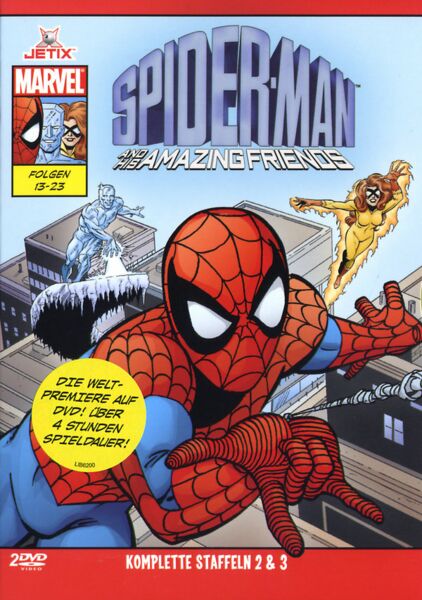 Spider-Man & His Amazing Friends - Staffel 2+3  [2 DVDs]