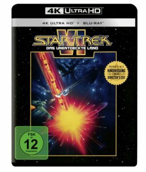 STAR TREK VI - Das unentdeckte Land  (4K Ultra HD) (+ Blu-ray)