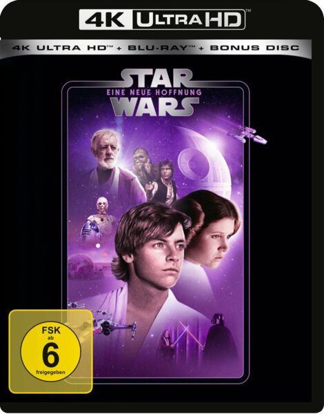 Star Wars - Eine neue Hoffnung  (4K Ultra HD) (+ Blu-ray 2D) (+ Bonus-Blu-ray)