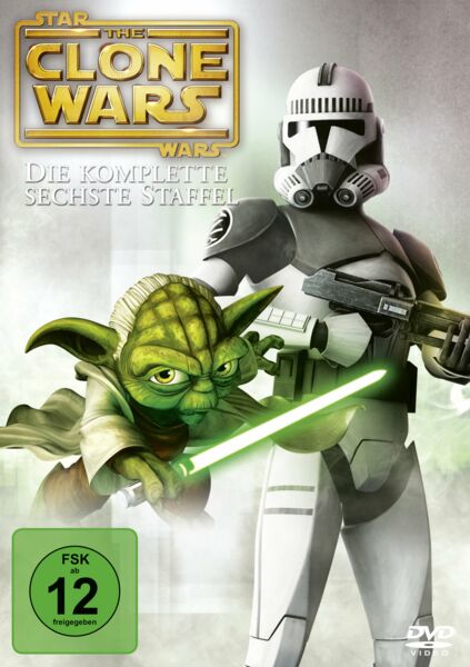 Star Wars: The Clone Wars - Die komplette 6. Staffel  [3 DVDs]