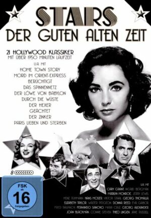 Stars der guten alten Zeit - 21 Hollywood Klassiker  [8 DVDs]