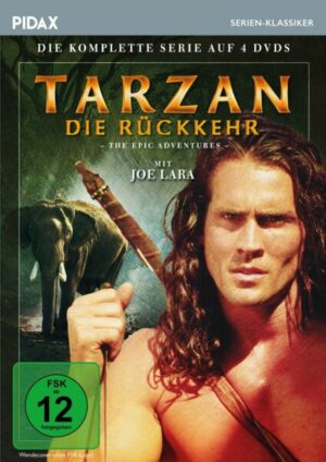 Tarzan - Die Rückkehr (The Epic Adventures) / Die komplette 21-teilige Abenteuerserie mit Joe Lara (Pidax Serien-Klassiker)  [4 DVDs]
