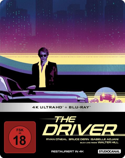 The Driver - Limited Steelbook Edition  (4K Ultra HD) (+ Blu-ray)