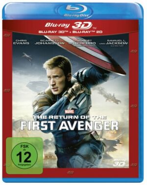 The Return of the First Avenger - 3D + 2D [3D Blu-ray]