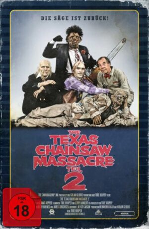 The Texas Chainsaw Massacre 2 - Limited Collector's Edition im VHS-Design  [2 BRs]