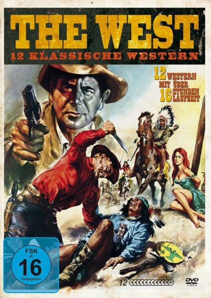 The West - 12 klassische Western  [12 DVDs]