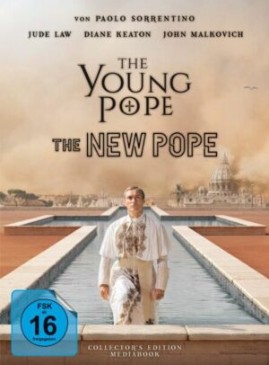 The Young Pope / The New Pope - Collector's Edition Mediabook - Die komplette Serie LTD.  [5 BRs]