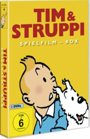 Tim & Struppi  DVD Spielfilm Box  [3 DVDs]