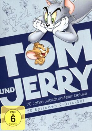 Tom & Jerry - 70 Jahre Jubiläumsfeier Deluxe  Deluxe Edition [2 DVDs]