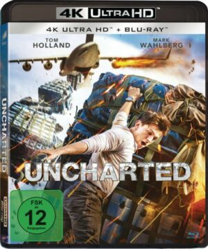 Uncharted  (4K Ultra HD) (+ Blu-ray)